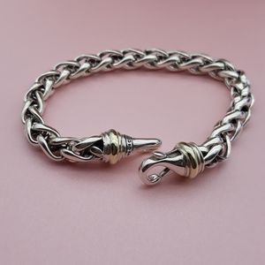 David Yurman 8mm men's Wheat Chain bracelet